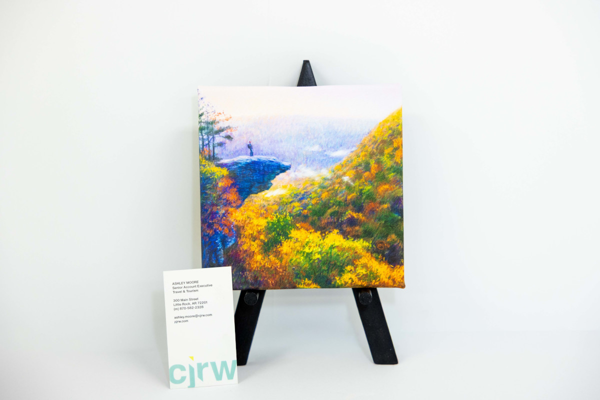 Lot 41 - Miniature Canvas Painting